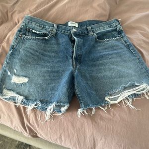 Agolde women’s cutoff shorts